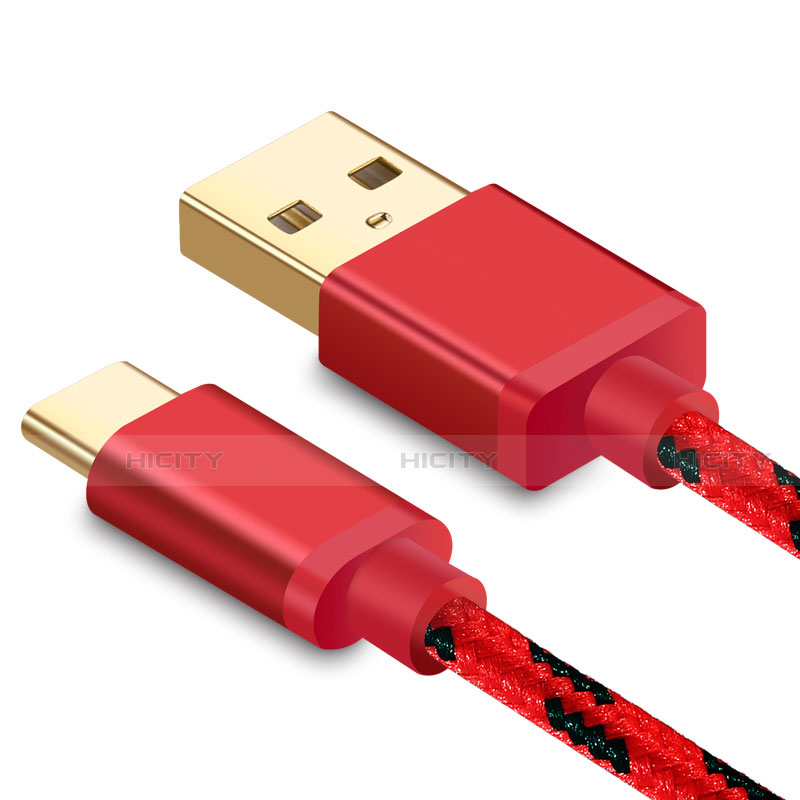 Kabel Type-C Android Universal T09 Rot groß