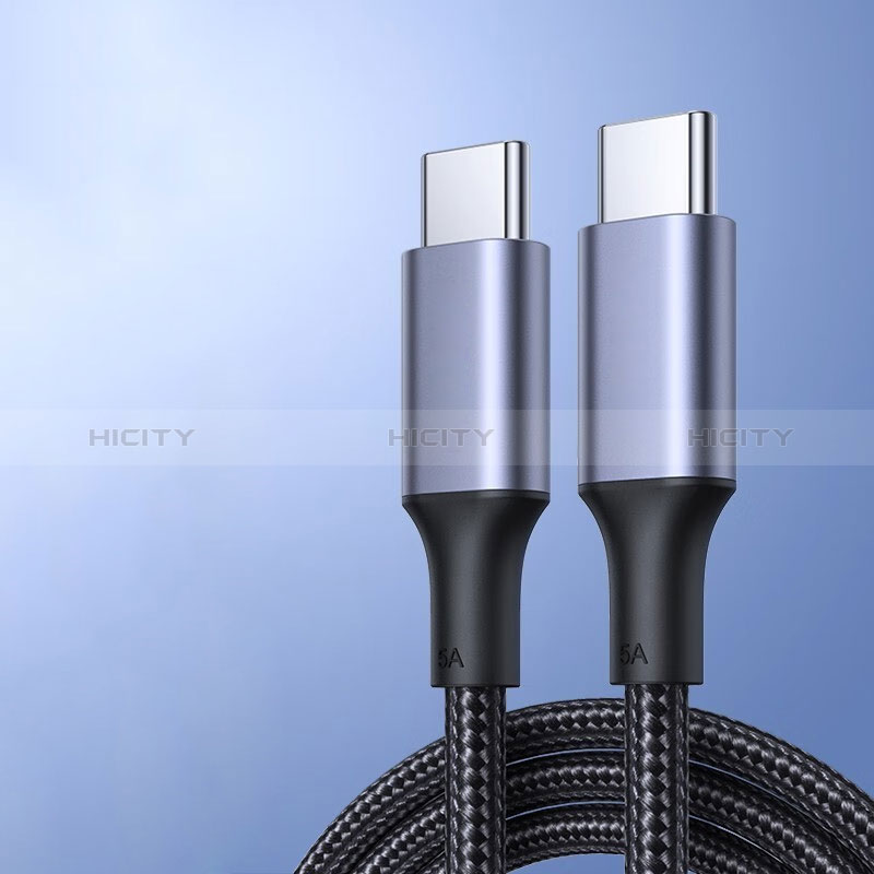 Kabel Type-C USB-C auf Type-C USB-C 100W H04 groß