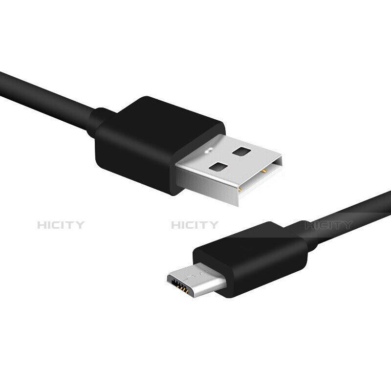 Kabel USB 2.0 Android Universal A02 Schwarz Plus