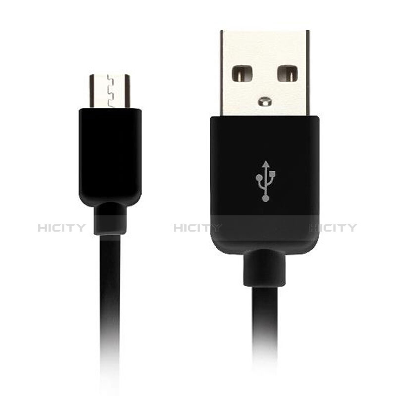 Kabel USB 2.0 Android Universal A02 Schwarz groß
