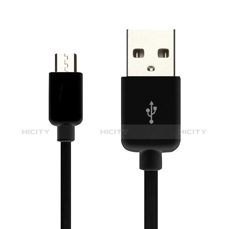 Kabel USB 2.0 Android Universal A02 Schwarz groß