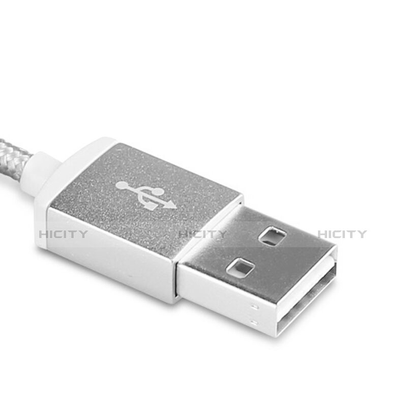 Kabel USB 2.0 Android Universal A02 Silber