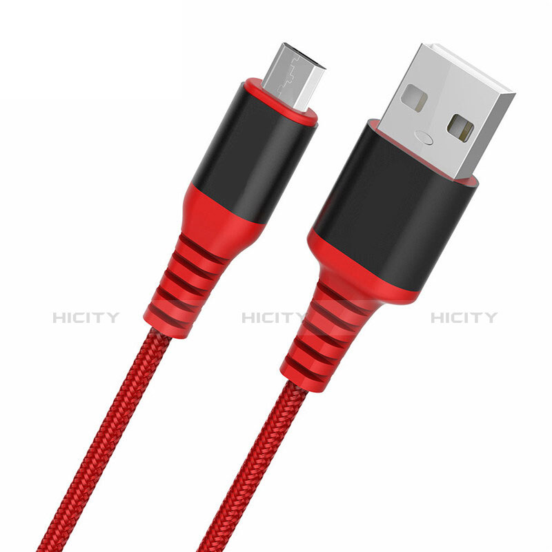 Kabel USB 2.0 Android Universal A06 Rot Plus