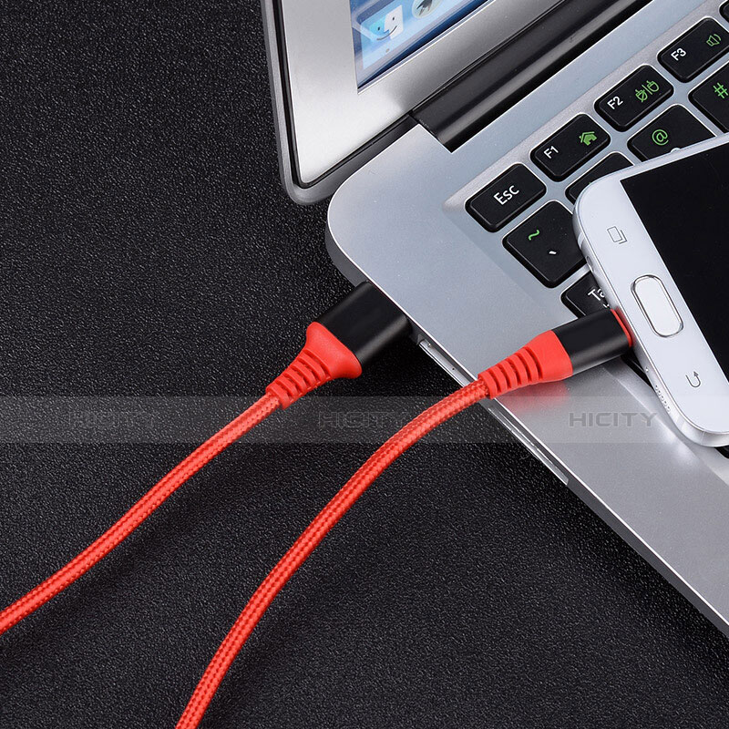 Kabel USB 2.0 Android Universal A06 Rot groß