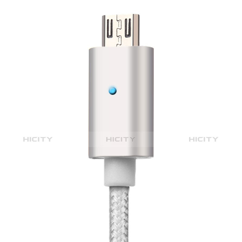 Kabel USB 2.0 Android Universal A08 Silber groß