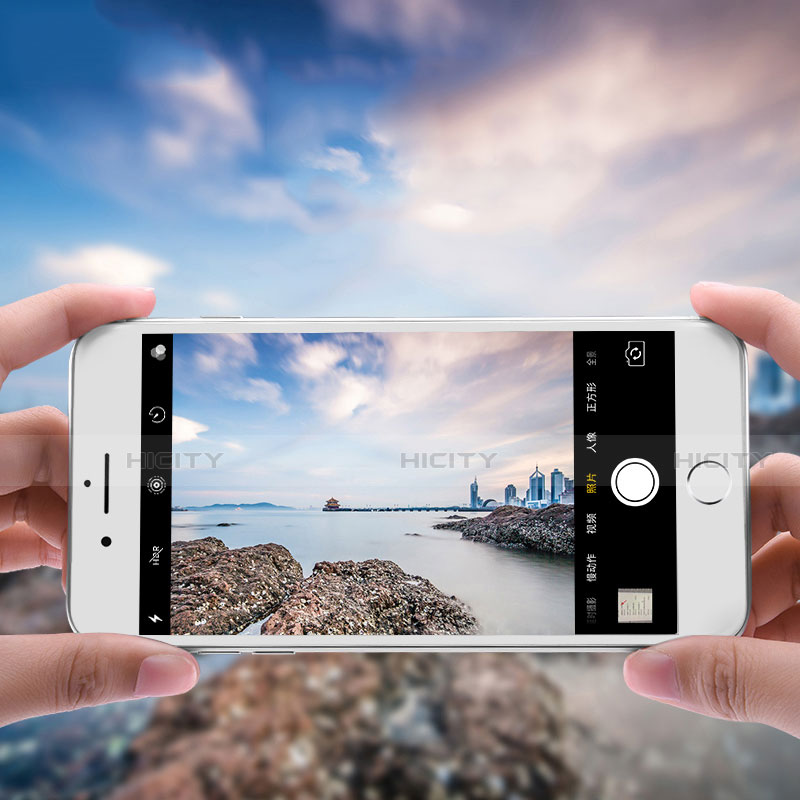 Kameraschutz Gehärtetes Glas Glasfolie F02 für Apple iPhone 8 Plus Klar groß