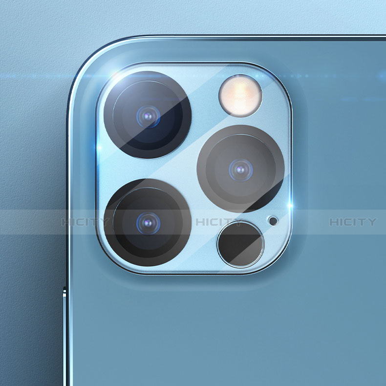Kameraschutz Gehärtetes Glas Glasfolie Skins zum Aufkleben C02 Panzerglas für Apple iPhone 12 Pro Max Klar
