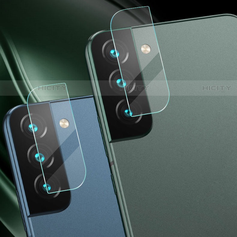 Kameraschutz Gehärtetes Glas Glasfolie Skins zum Aufkleben C02 Panzerglas für Samsung Galaxy S22 5G Klar groß