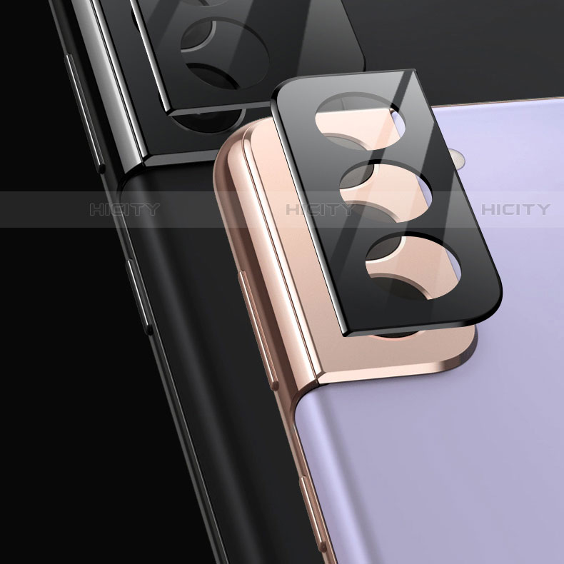 Kameraschutz Gehärtetes Glas Glasfolie Skins zum Aufkleben C03 Panzerglas für Samsung Galaxy S22 Plus 5G Schwarz groß