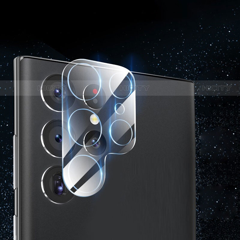 Kameraschutz Gehärtetes Glas Glasfolie Skins zum Aufkleben C03 Panzerglas für Samsung Galaxy S23 Ultra 5G Klar Plus