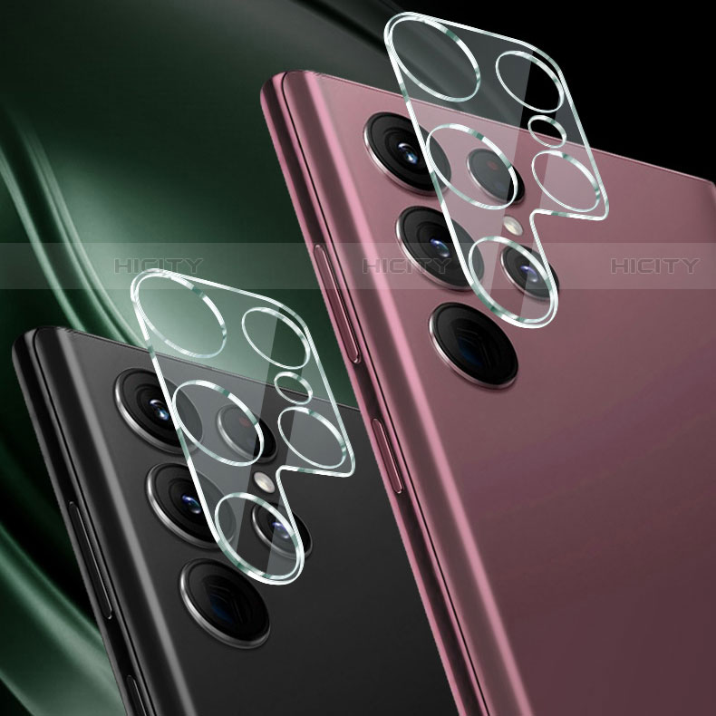 Kameraschutz Gehärtetes Glas Glasfolie Skins zum Aufkleben C07 Panzerglas für Samsung Galaxy S23 Ultra 5G Klar