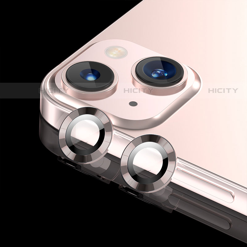 Kameraschutz Gehärtetes Glas Glasfolie Skins zum Aufkleben C08 Panzerglas für Apple iPhone 13 Mini Gold