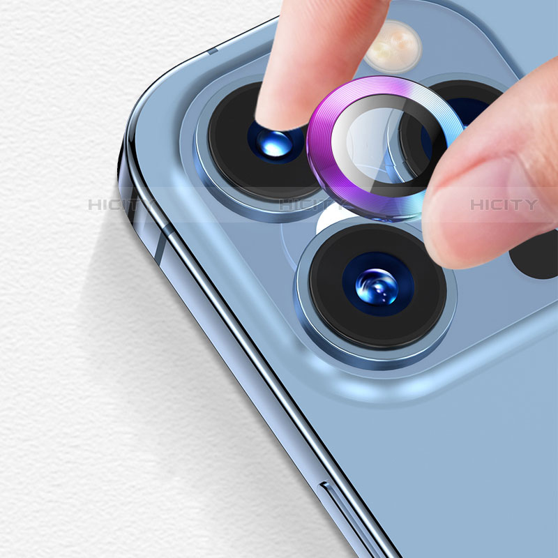 Kameraschutz Gehärtetes Glas Glasfolie Skins zum Aufkleben C08 Panzerglas für Apple iPhone 13 Pro Max