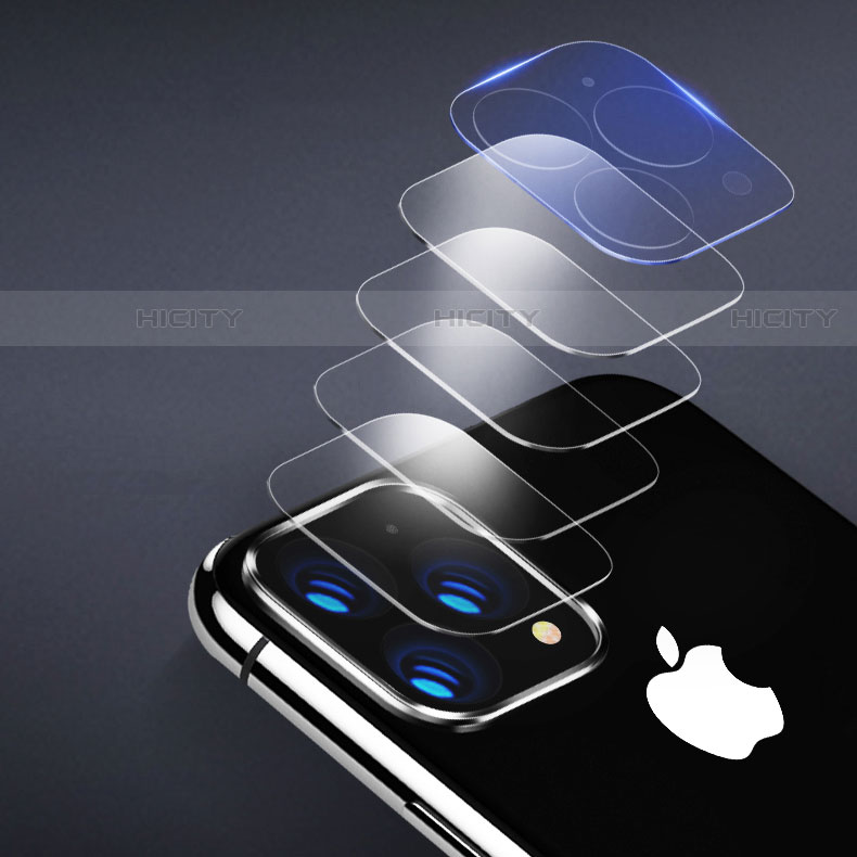 Kameraschutz Gehärtetes Glas Glasfolie Skins zum Aufkleben Panzerglas für Apple iPhone 11 Pro Max Klar Plus