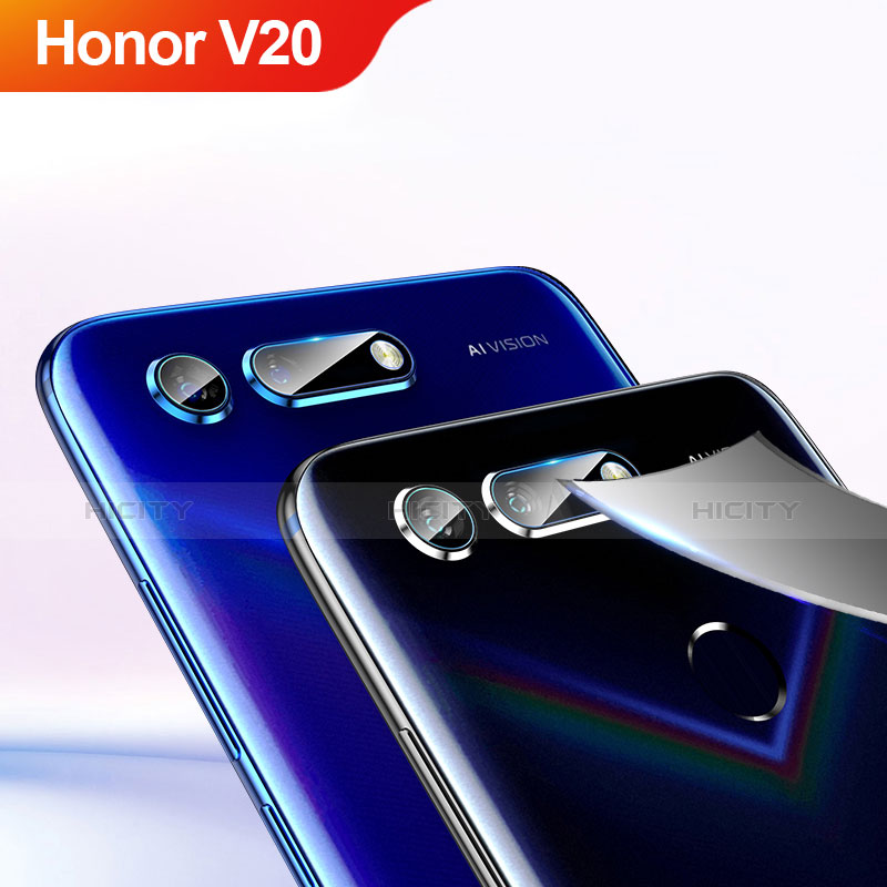 Kameraschutz Gehärtetes Glas Glasfolie Skins zum Aufkleben Panzerglas für Huawei Honor View 20 Klar
