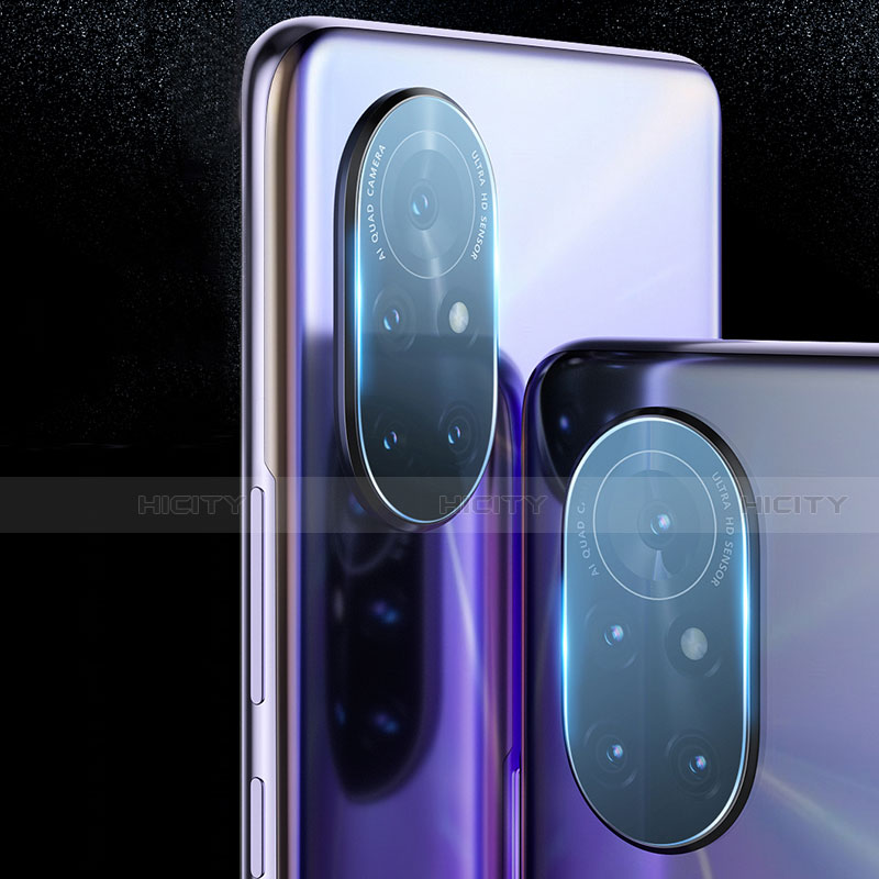 Kameraschutz Gehärtetes Glas Glasfolie Skins zum Aufkleben Panzerglas für Huawei Nova 8 Pro 5G Klar groß