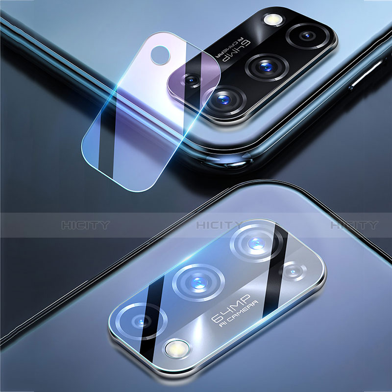 Kameraschutz Gehärtetes Glas Glasfolie Skins zum Aufkleben Panzerglas für Realme X7 5G Klar groß