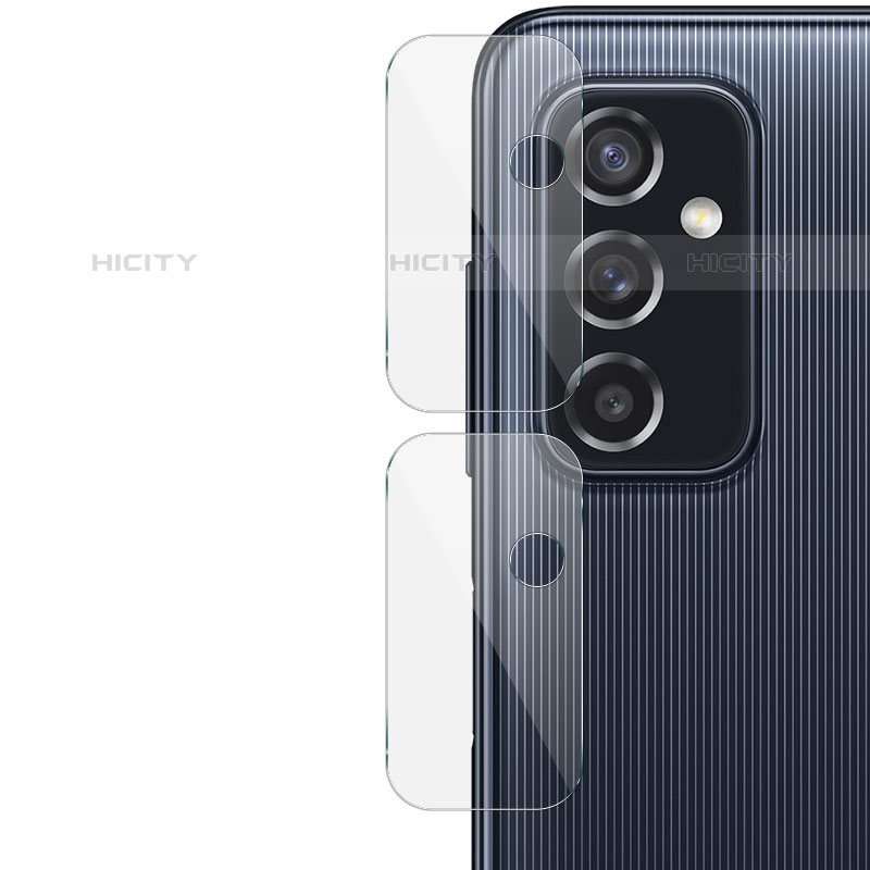 Kameraschutz Gehärtetes Glas Glasfolie Skins zum Aufkleben Panzerglas für Samsung Galaxy M52 5G Klar