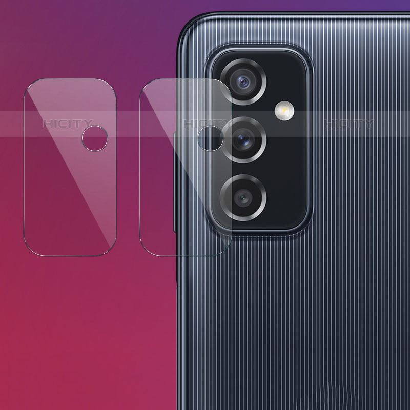 Kameraschutz Gehärtetes Glas Glasfolie Skins zum Aufkleben Panzerglas für Samsung Galaxy M52 5G Klar