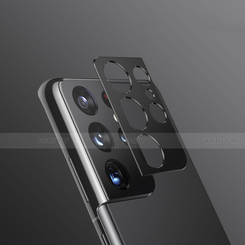 Kameraschutz Gehärtetes Glas Glasfolie Skins zum Aufkleben Panzerglas für Samsung Galaxy S21 Ultra 5G