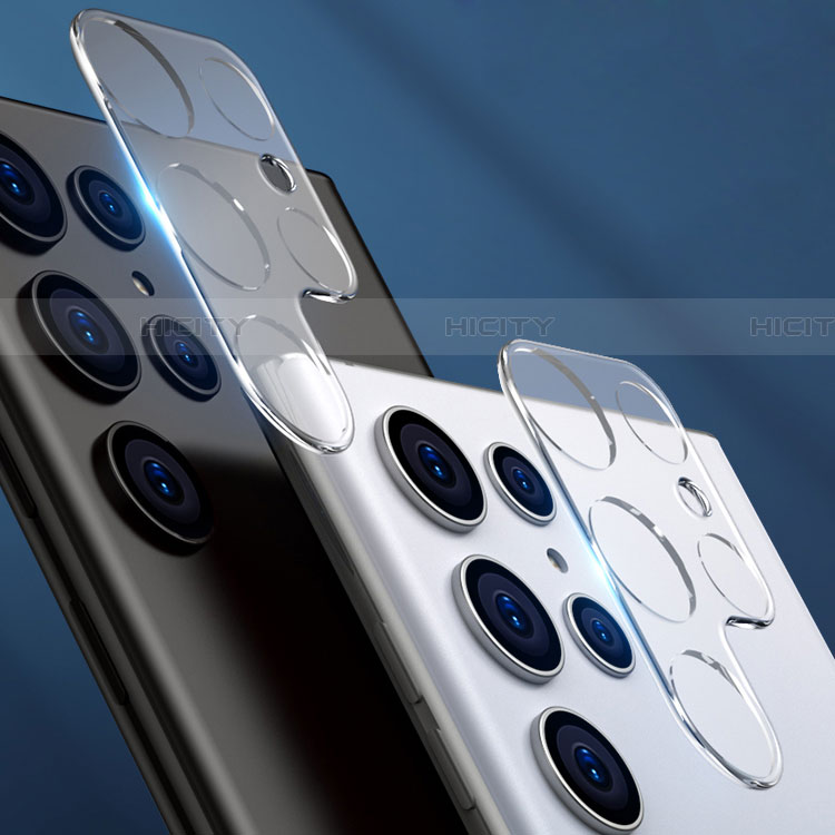 Kameraschutz Gehärtetes Glas Glasfolie Skins zum Aufkleben Panzerglas für Samsung Galaxy S23 Ultra 5G Klar