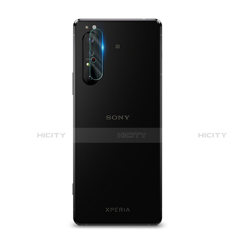 Kameraschutz Gehärtetes Glas Glasfolie Skins zum Aufkleben Panzerglas für Sony Xperia 1 II Klar groß