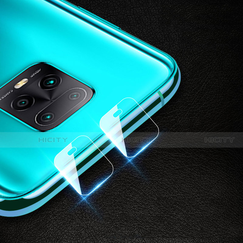 Kameraschutz Gehärtetes Glas Glasfolie Skins zum Aufkleben Panzerglas für Xiaomi Redmi 10X 5G Klar groß