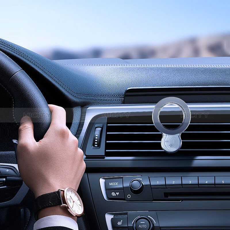 KFZ Halter Halterungung Lüftungs Auto Handy Halter Halterung Magnet Universal KO2 Schwarz groß