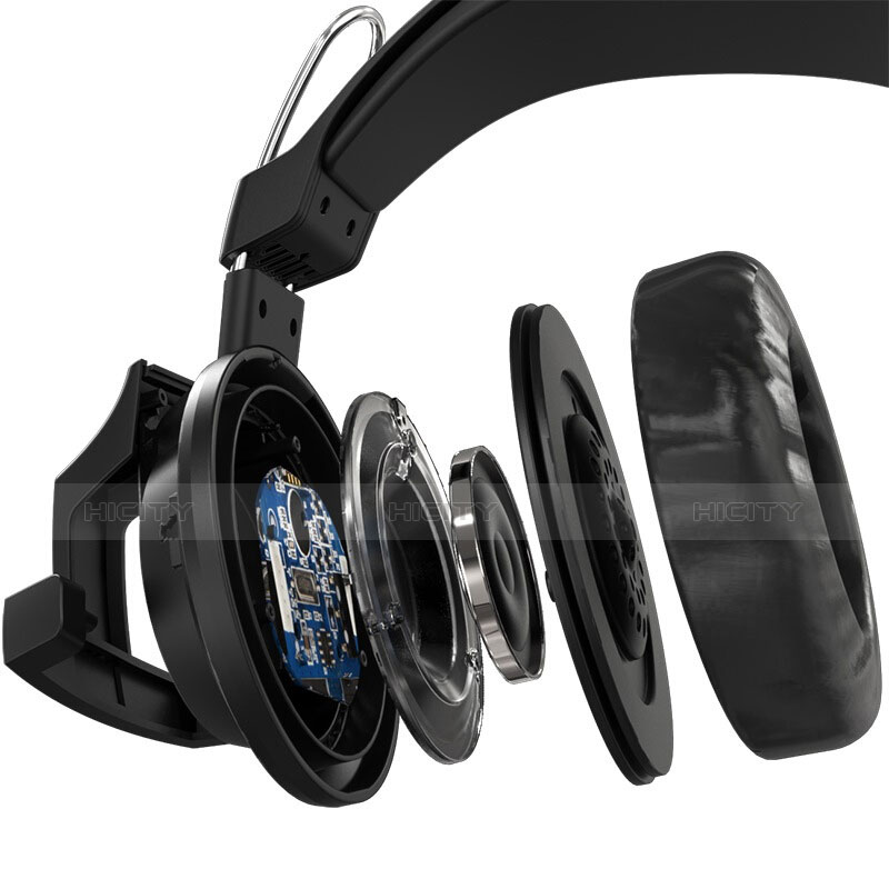 Kopfhörer Stereo Sport Headset In Ear Ohrhörer H64 Schwarz