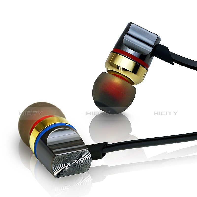 Kopfhörer Stereo Sport Ohrhörer In Ear Headset H02 Gold groß