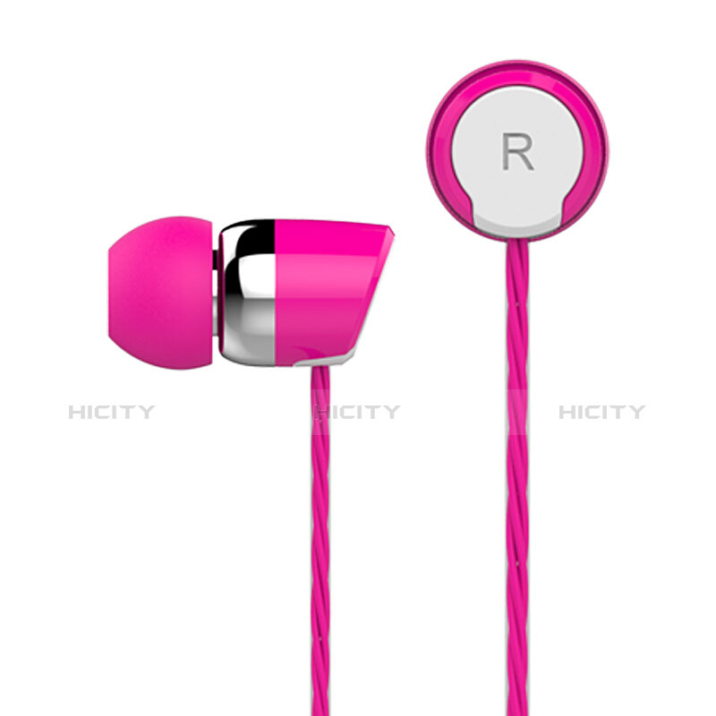 Kopfhörer Stereo Sport Ohrhörer In Ear Headset H16 Pink groß