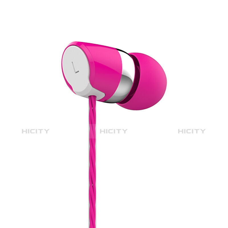 Kopfhörer Stereo Sport Ohrhörer In Ear Headset H16 Pink groß