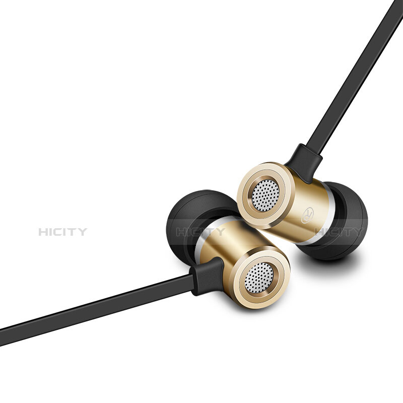 Kopfhörer Stereo Sport Ohrhörer In Ear Headset H18 Gold groß