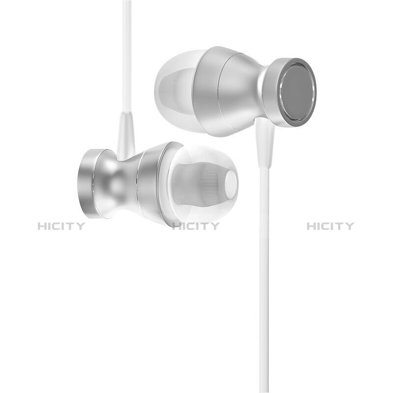 Kopfhörer Stereo Sport Ohrhörer In Ear Headset H34 Silber