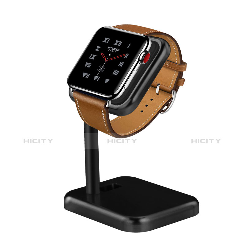 Ladegerät Dock Ladestation Ständer Halter Halterung für Apple iWatch 2 42mm Schwarz