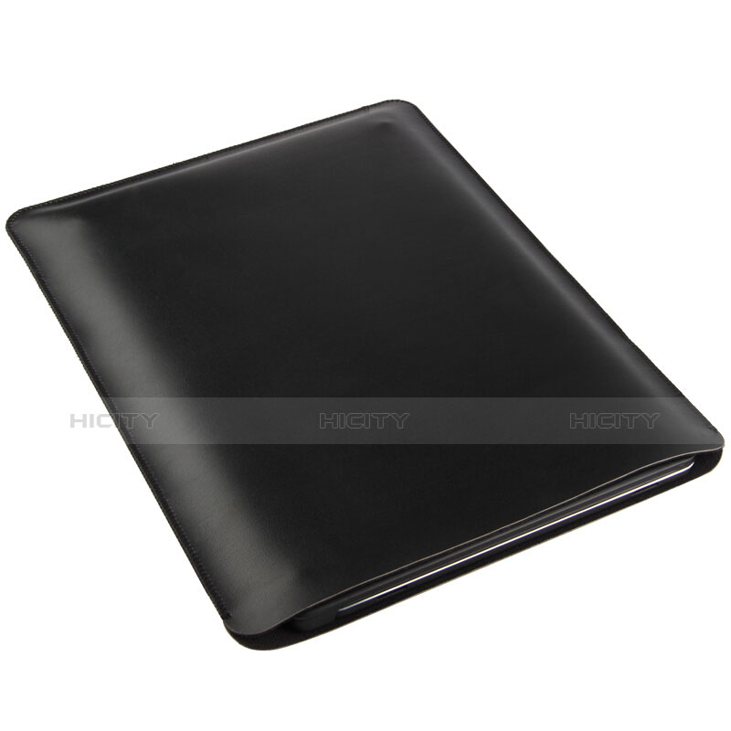 Leder Handy Tasche Sleeve Schutz Hülle für Microsoft Surface Pro 3 Schwarz