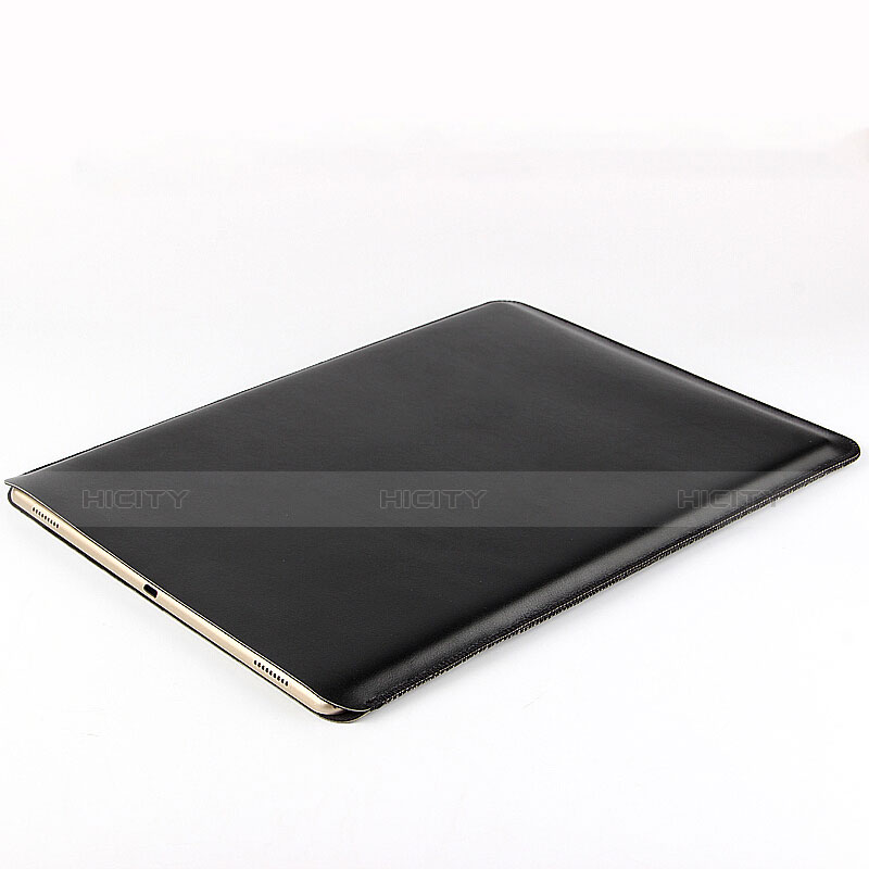 Leder Handy Tasche Sleeve Schutz Hülle für Samsung Galaxy Tab Pro 8.4 T320 T321 T325 Schwarz groß