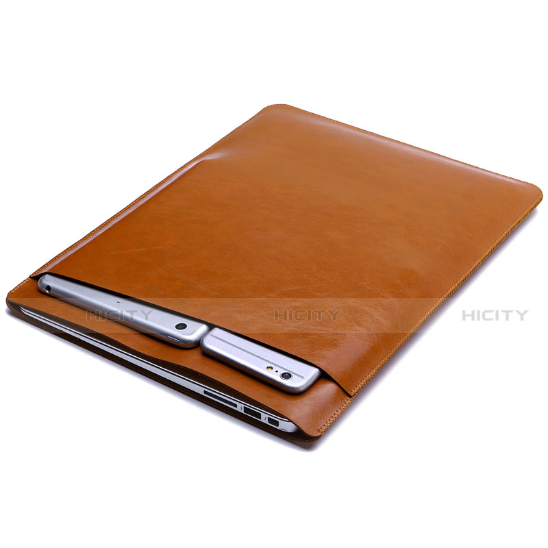 Leder Handy Tasche Sleeve Schutz Hülle L01 für Huawei Matebook D15 (2020) 15.6