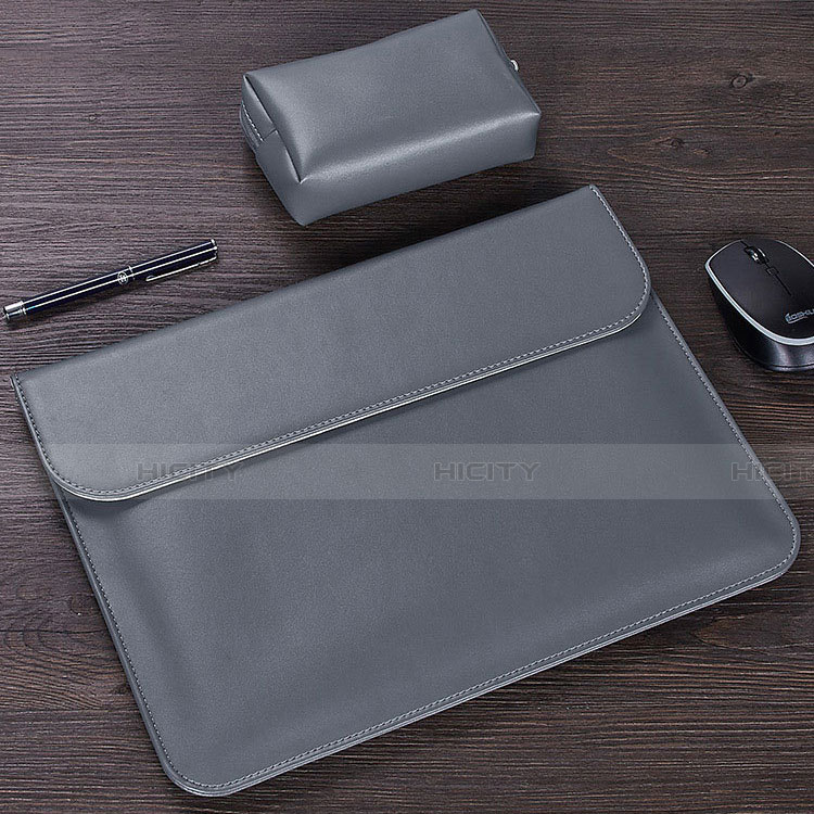 Leder Handy Tasche Sleeve Schutz Hülle L01 für Samsung Galaxy Book Flex 15.6 NP950QCG groß