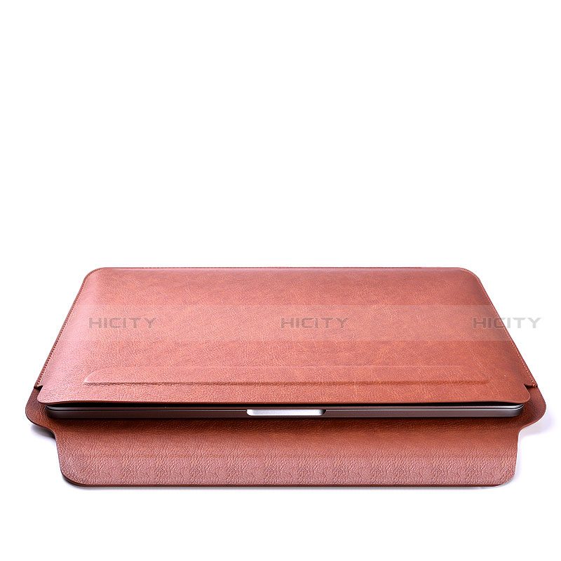 Leder Handy Tasche Sleeve Schutz Hülle L02 für Apple MacBook Air 13 zoll groß