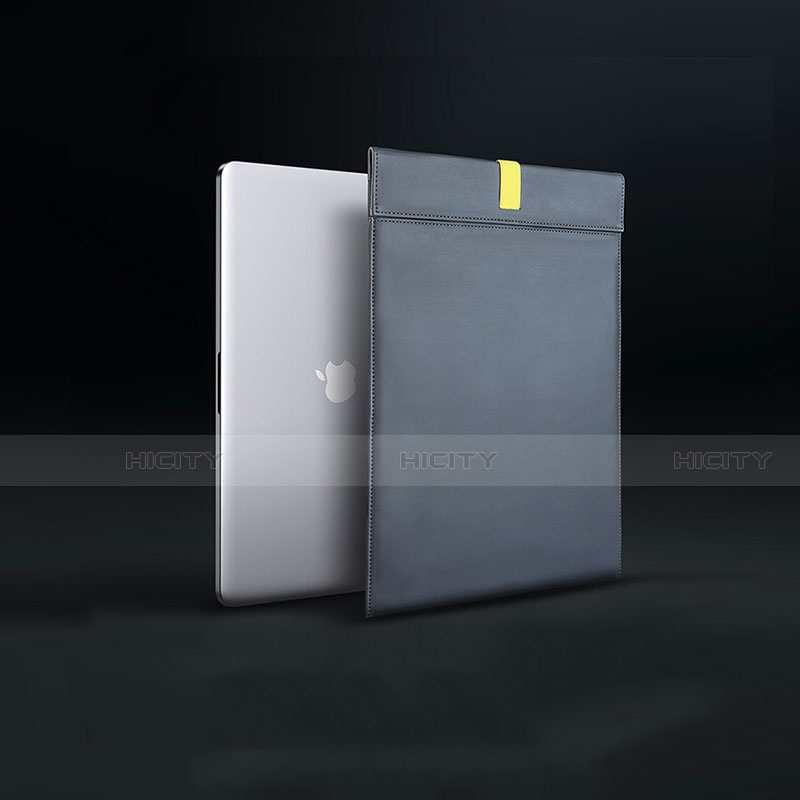Leder Handy Tasche Sleeve Schutz Hülle L03 für Apple MacBook Air 13 zoll groß
