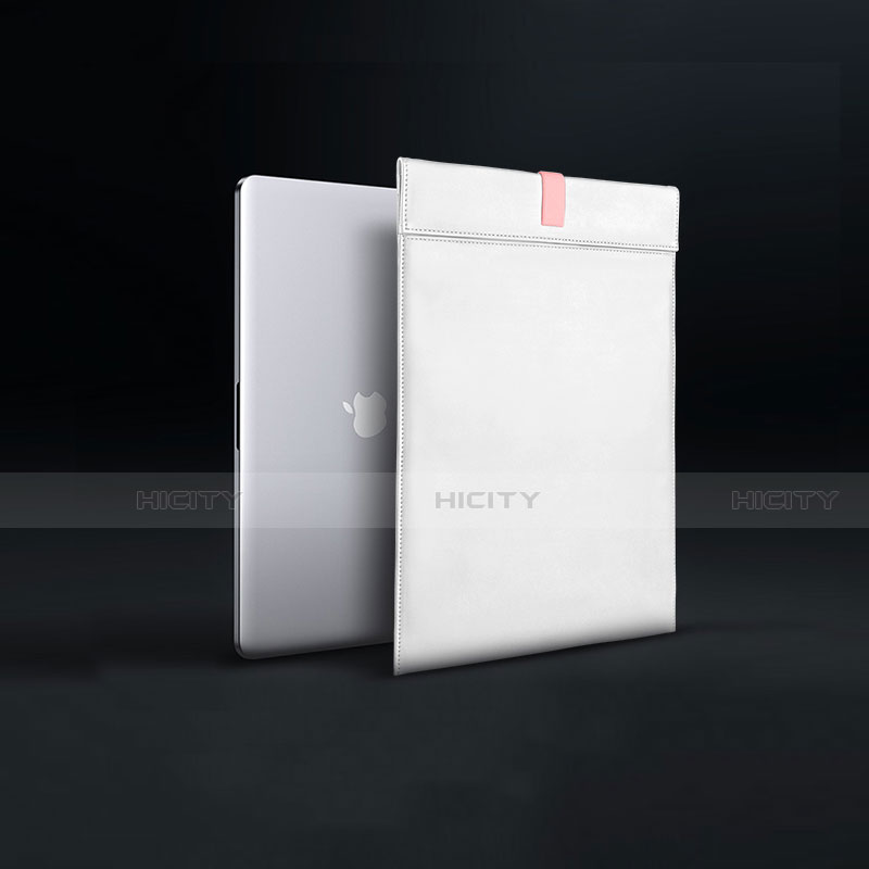 Leder Handy Tasche Sleeve Schutz Hülle L03 für Apple MacBook Pro 15 zoll Retina groß