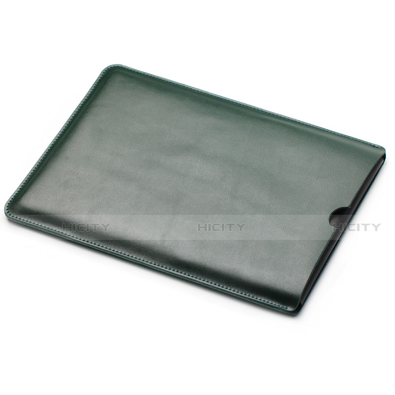Leder Handy Tasche Sleeve Schutz Hülle L05 für Huawei Matebook X Pro (2020) 13.9 Grün