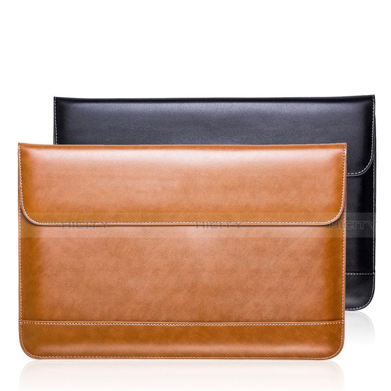 Leder Handy Tasche Sleeve Schutz Hülle L14 für Apple MacBook 12 zoll