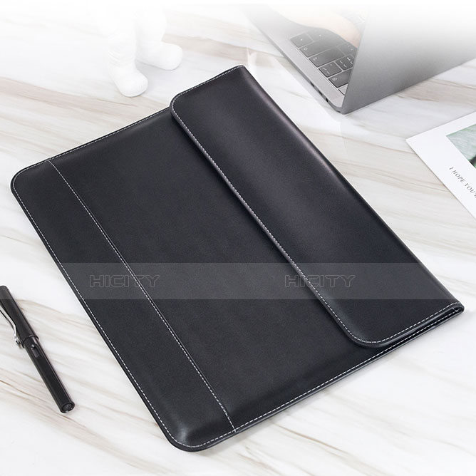 Leder Handy Tasche Sleeve Schutz Hülle L14 für Apple MacBook 12 zoll