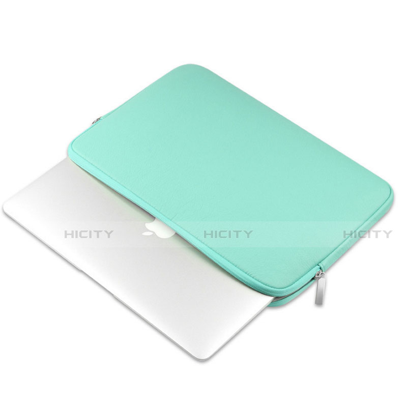 Leder Handy Tasche Sleeve Schutz Hülle L16 für Apple MacBook Air 13.3 zoll (2018) groß