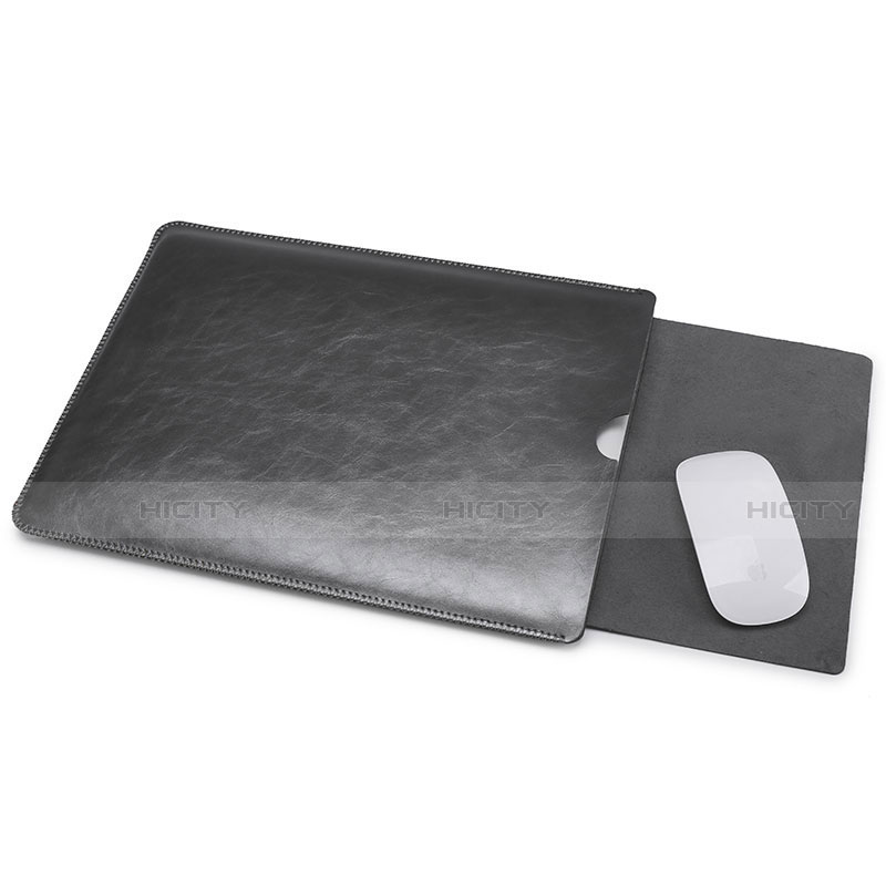 Leder Handy Tasche Sleeve Schutz Hülle L17 für Apple MacBook Pro 13 zoll (2020) groß