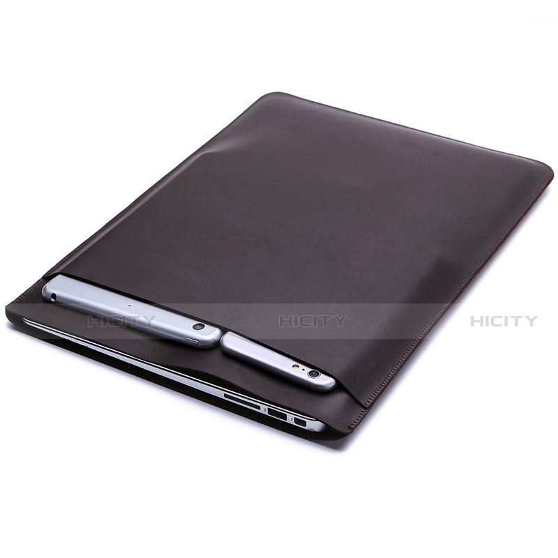 Leder Handy Tasche Sleeve Schutz Hülle L20 für Apple MacBook Air 13 zoll