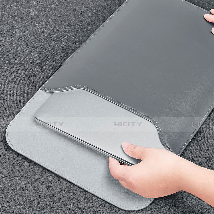 Leder Handy Tasche Sleeve Schutz Hülle L21 für Apple MacBook Pro 13 zoll (2020) groß