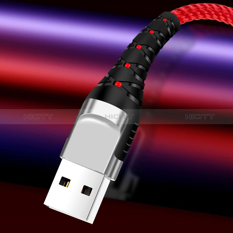 Lightning USB Ladekabel Kabel Android Micro USB Type-C 5A H03